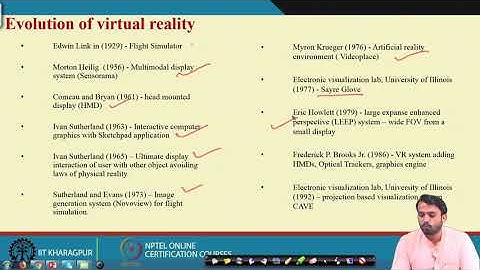 Lecture 57: Virtual Reality- Introduction