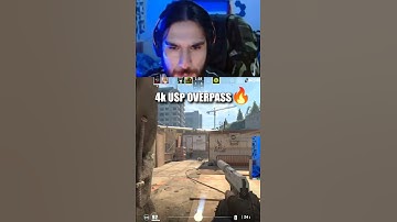 USP hold on OVERPASS.. 4k 🔥#counterstrike2 #cs2