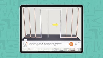 Installation of Knock Down Sidelight Door Frame
