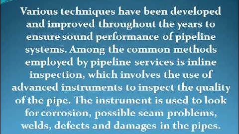 Pipeline Asset Management