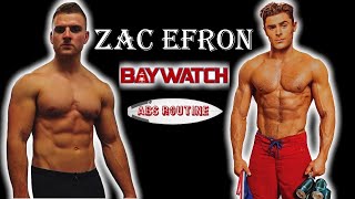 Celebrity Zac Efron Baywatch Abs Routine Net Worth