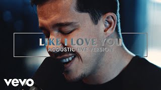 Video thumbnail of "Nico Santos - Like I Love You (Acoustic Live Version)"