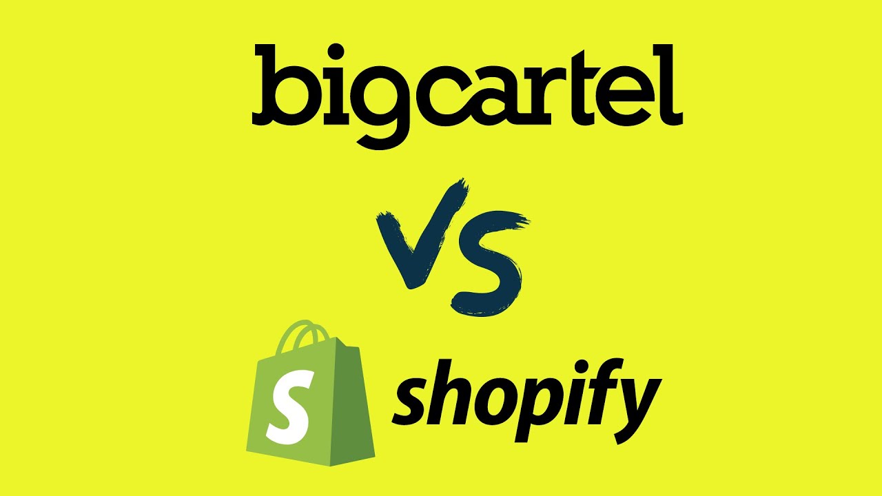 Big Cartel vs Shopify — Which is Better for Your Online Store?