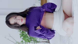 (4K 세로룩북) 눈앞에서 점점벗는 Ai 룩북💜 여친룩 데이트룩 미니스커트 언더웨어 룩북 직캠 Underwear Lookbook ルックブック Sách Hướng Dẫn 직캠