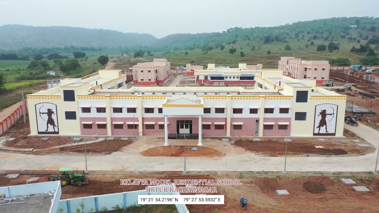 EMRS Sirpur T  Newly constructed Building