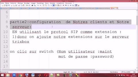 VOIP partie2 1 finie trixbox et xlite
