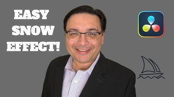 THE ULTIMATE DaVINCI RESOLVE SNOW EFFECT TUTORIAL!