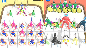 Merge Monster Craft Battle: Chainsaw Craft 3d Run , Max Level Gameplay