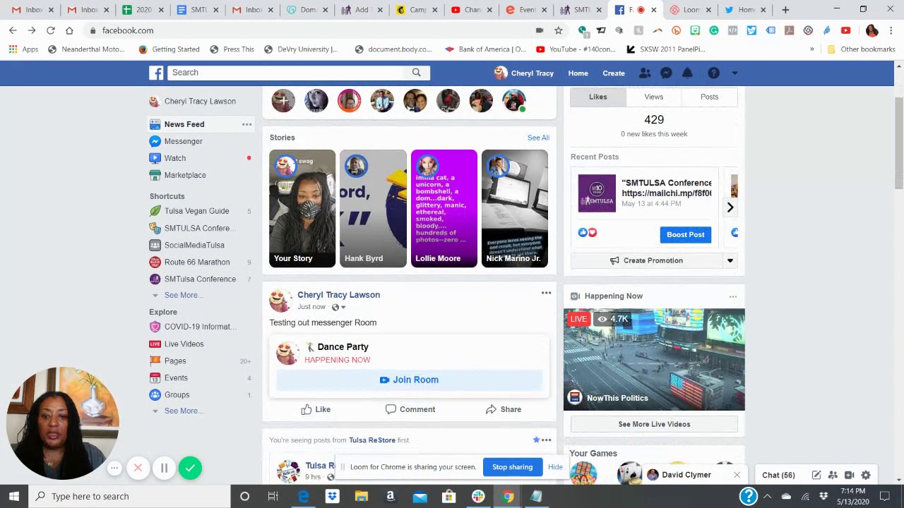 Introducing Messenger Rooms on Facebook - YouTube