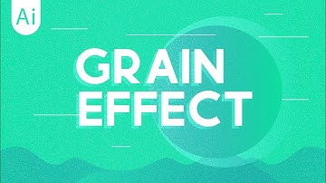 How to add GRAIN TEXTURE without any brushes | Adobe Illustrator tutorial
