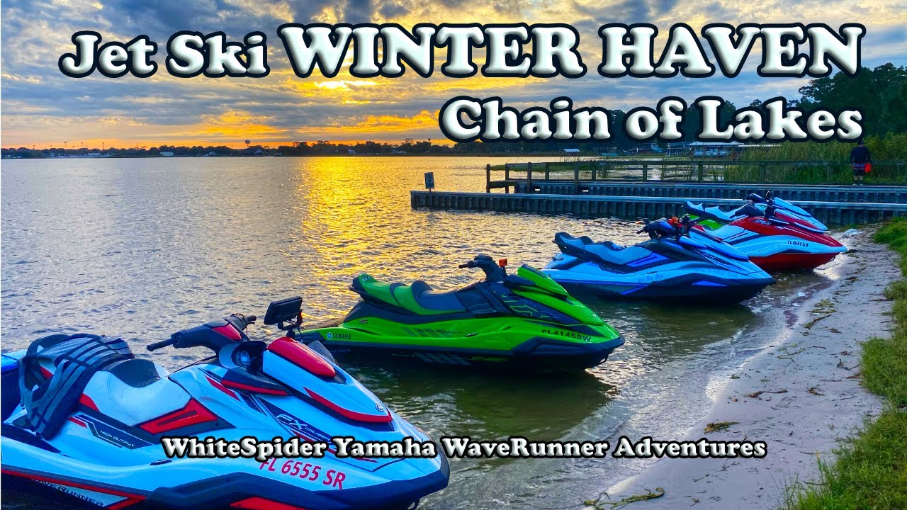 Лучшие озера во Флориде для катания на гидроциклах? - Цепь озер Уинтер-Хейвен на WaveRunners Sead...