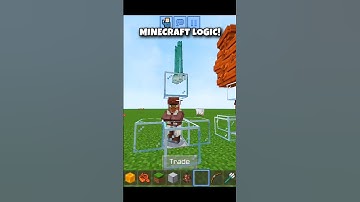 Minecraft Villager Logic 😱🤯