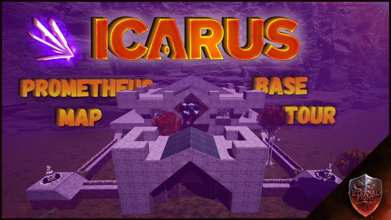 Icarus - Prometheus Map [Hard]: Hall of Doom Base Tour - YouTube