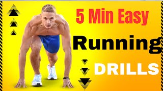 🔥5 Minutes EASY Running Drills Routine to Improve Your Stamina Perfectly.