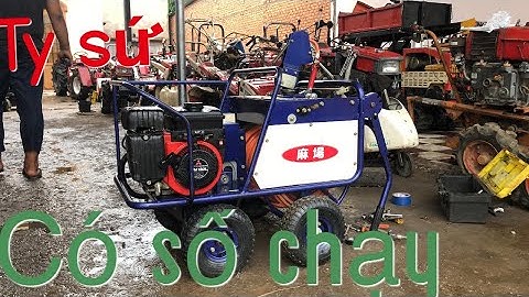 Bộ Máy Phun Thuốc Trừ Sâu Mitsubishi GM132 Có Số Chạy Ty Sứ :  Cửa Hàng Nông Ngư Cơ Nguyễn Văn Châu