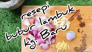 lambuk resepi bubur