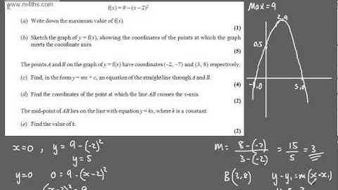 Q6 Core 1 Practice Paper A2   Edexcel C1 AS Maths