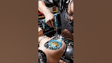 Engineer Repairs Android Prototype #robotgirl #artificialintelligence  #4k #aiart #aiinnovation