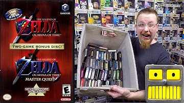 Awesome 130+ Retro Video Game Haul Nintendo Gamecube & Nes Sega Master System and Atari 2600 Games