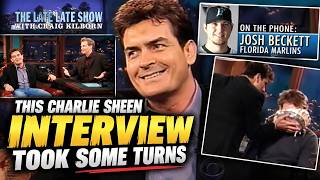Charlie Sheen’s Wild 2004 Craig Kilborn Interview | Josh Beckett, Two and a Half Men & Pie