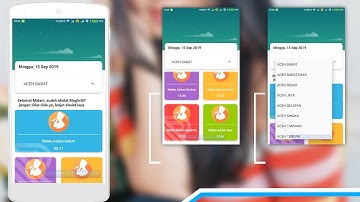 Tutorial Membuat Aplikasi Jadwal Sholat dengan Android Studio