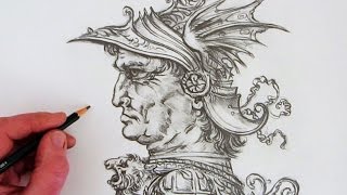 ⁣How to Draw like Leonardo da Vinci: The Warrior