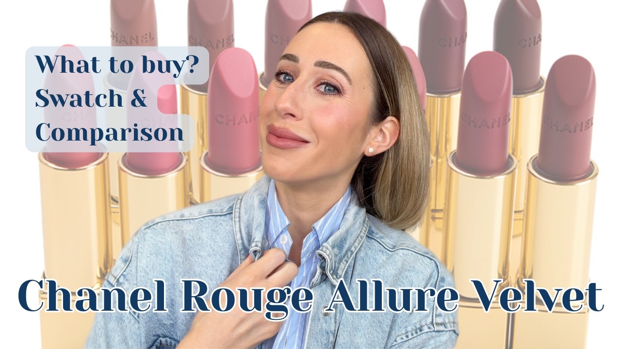 Протестированы все оттенки Chanel Rouge Allure Velvet, которые у меня есть.