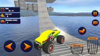 US Monster Truck Driving Impossible Truck Stunts - 4x4 Truck Games Android GamePlay Part 1 screenshot 1