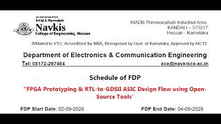 FPGA Prototyping & RTL-to-GDSII ASIC Design Flow using Open-Source Tools