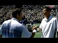 Pete Sampras vs Scheng Schalken 2002 US Open SF Highlights