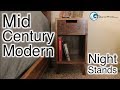 Mid Century Modern Walnut Nightstands // (Ep. 69) Mid Century Modern Walnut Nightstands // (Ep. 69)