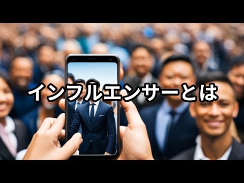 インフルエンサーとは ～ビジネス用語　約１分で解説シリーズ～