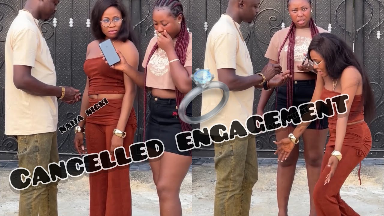 Abroad based guy left angrily after he was order to kneel down nd propose by her South African girl