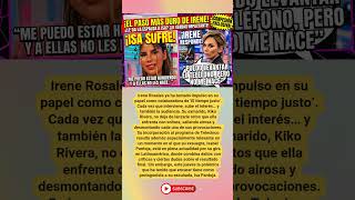 ¡Irene Rosales estalla en directo! Nueva polémica con Isa Pantoja