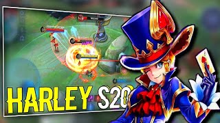 MY HARLEY IS BACK! COUNTER HEROES AGAINST HARLEY S20 || MOBILE LEGENDS BANG BANG