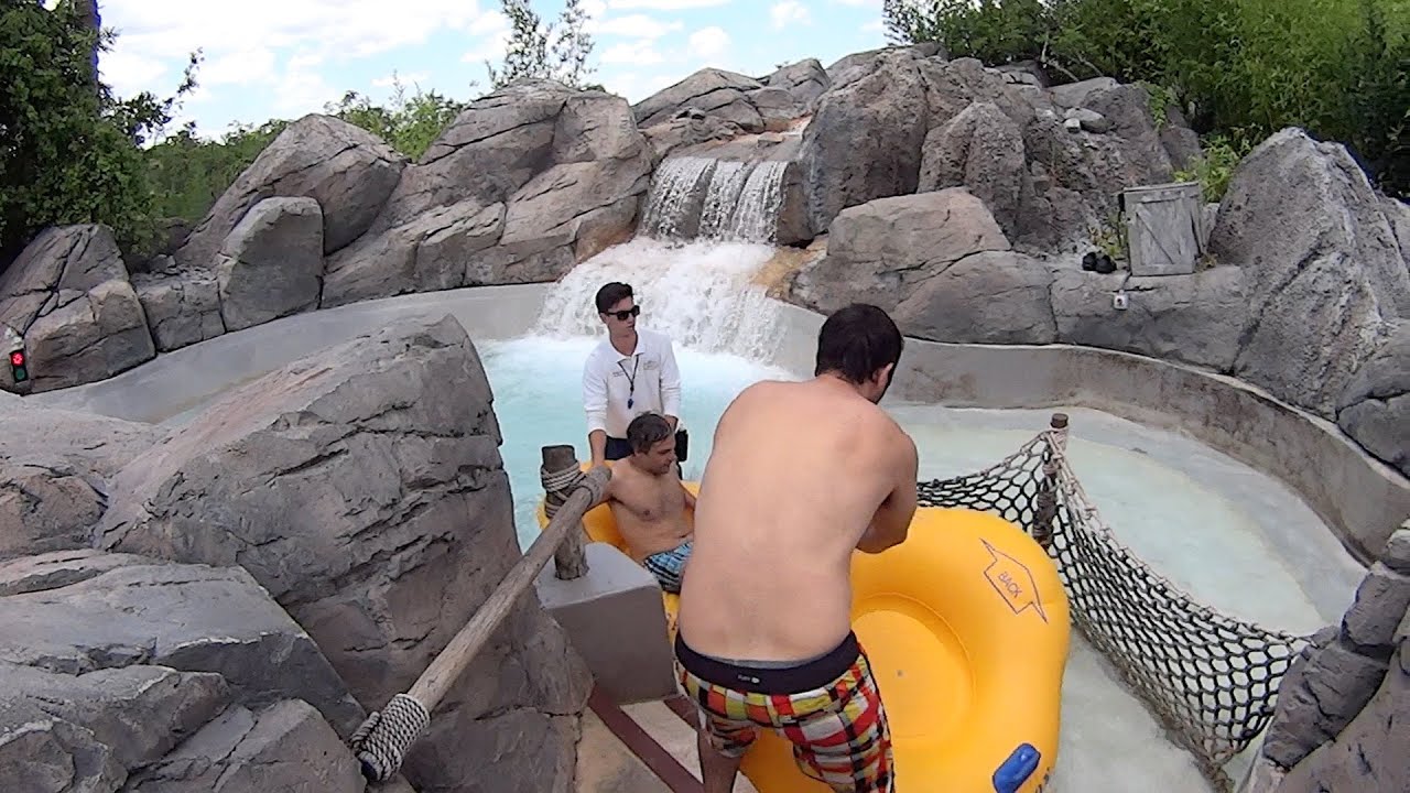 Strange Mayday Water Slide at Disney's Typhoon Lagoon - YouTube