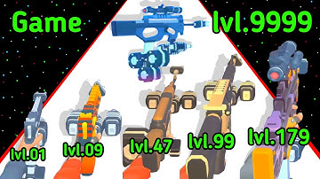 (2024) Weapon Upgrade Rush Level_Up Weapon 3D Gameplay New Game