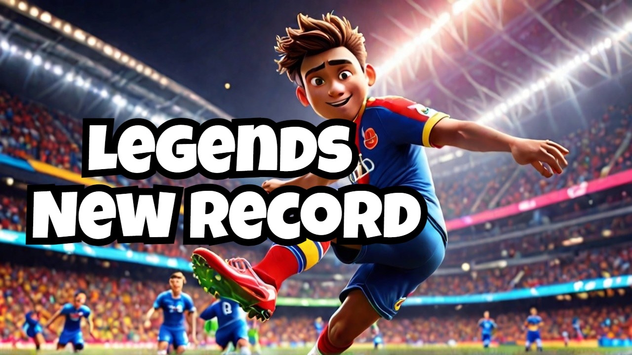 ⚽ Football Legends Game New Record ⚽ Gameplay poki.com