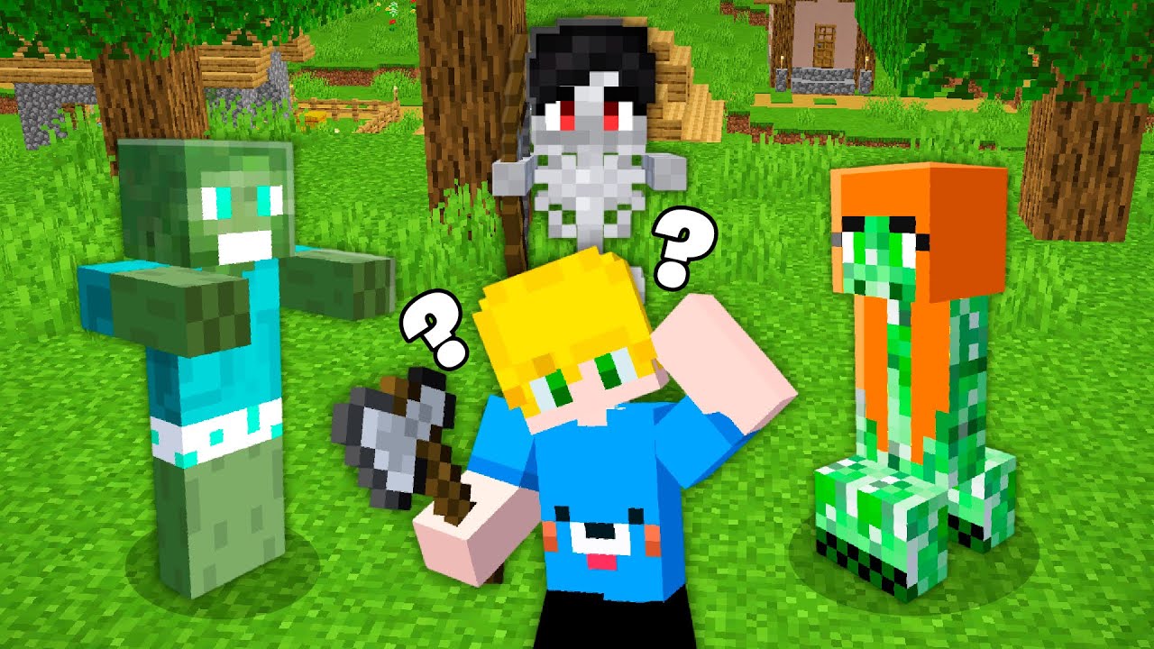 Descobrimos o Segredo dos Amigos no Minecraft!