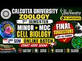 Cell Biology Complete Final Suggestion | Calcutta University | Minor &amp; MDC Paper 1st &amp; 3rd Semester