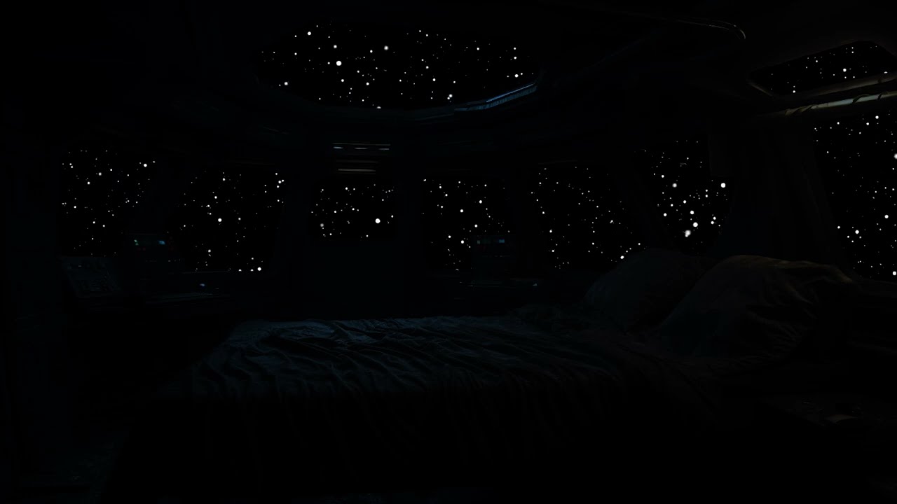 Deep Universe Ambient Sounds In Dark Space For Peaceful Sleep And Inner Balance