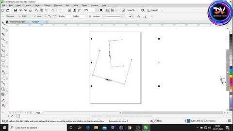 CorelDraw Graphic Suite 2020 | Dimension Tools | Tutorial Module : 6
