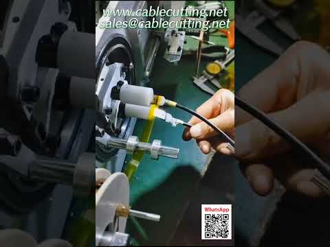 High-Speed HDMI Cable Wire Cutting and Stripping Machine for Factory Automation