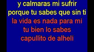 Capullito de Alhelí -    Nat King Cole -  karaoke   Toni Ginzo