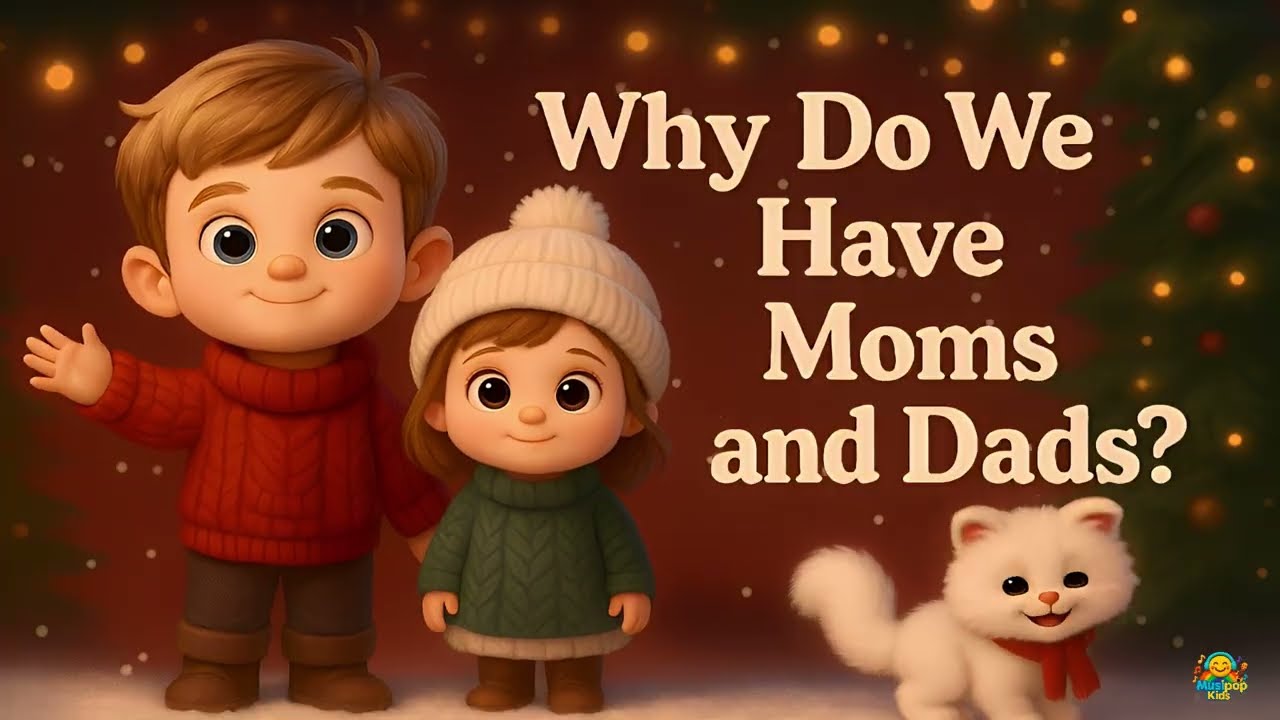 Why Do We Have Moms and Dads? 👨‍👩‍👧‍👦 | Kids Family Song | 16:9 | Musipop Kids