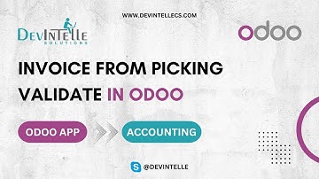 How To Create Invoice From Picking Validate in Odoo | Invoice Picking