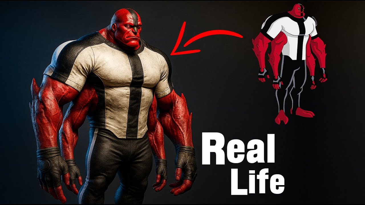 All Ben 10 Aliens in Real Life (4K Realistic AI)