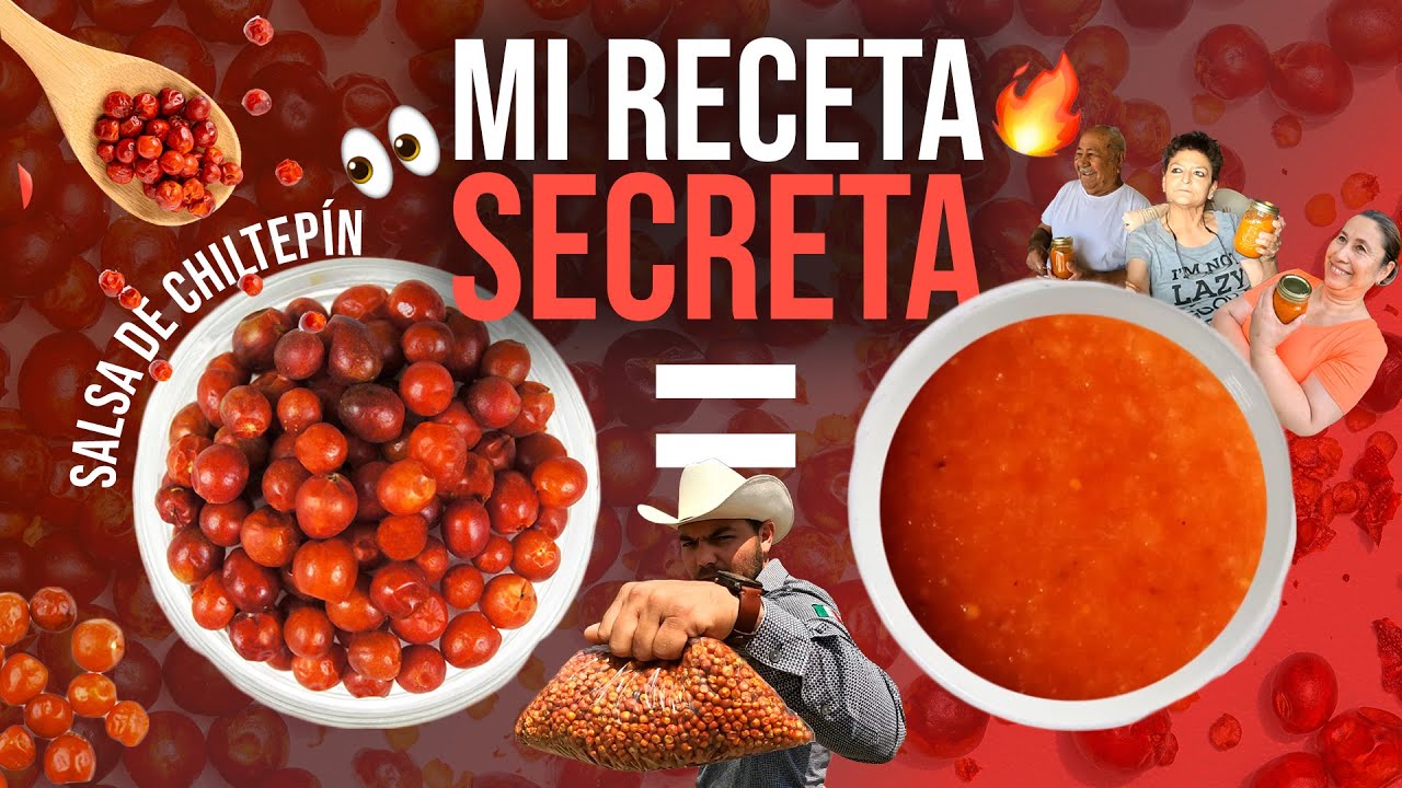Una buena SALSA de CHILTEPÍN y su receta 👀 | ENCHILANDO a los pueblos de Santa Ana y Sáric, Sonora