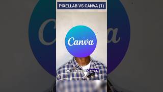 Pixellab vs canva on mobile phone 1 #shorts