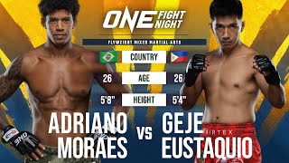 Adriano Moraes vs. Geje Eustaquio I Full Fight | From The Archives